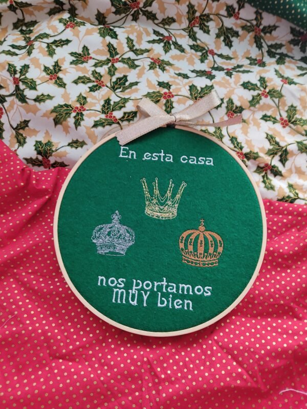 Bastidor reyes coronas - Imagen 2