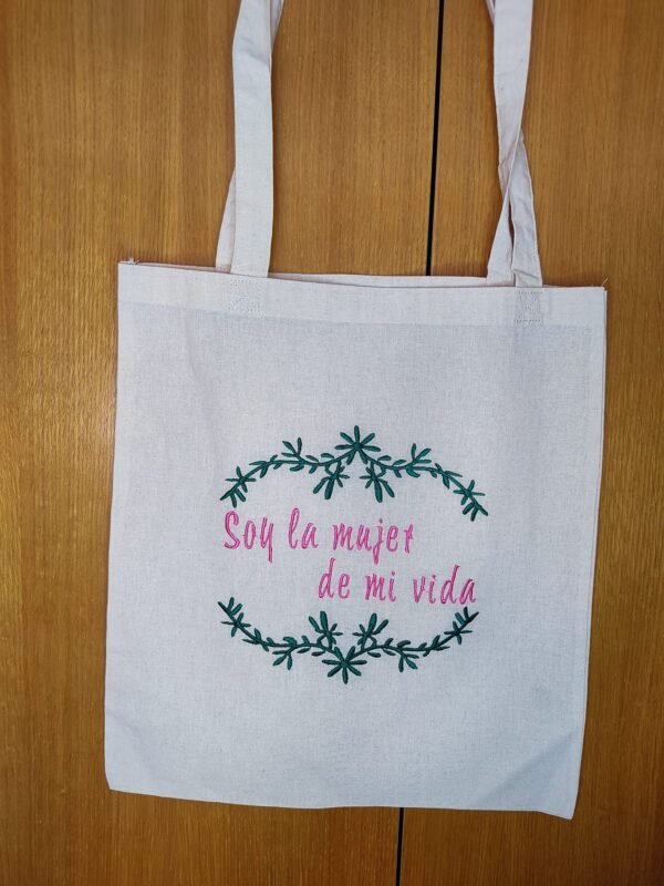 Tote bag "Soy la mujer de mi vida"